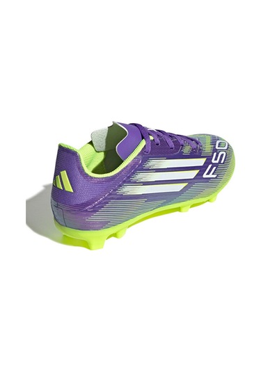 Adidas F50 League Fg/mg J Genç Çoklu Çim Zemin Kramponu Jh7747 Mor Mor