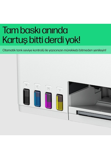 Hp Smart Tank 580 1F3Y2A Tarayıcı Fotokopi Mürekkep Püskürtmeli Tanklı Yazıcı