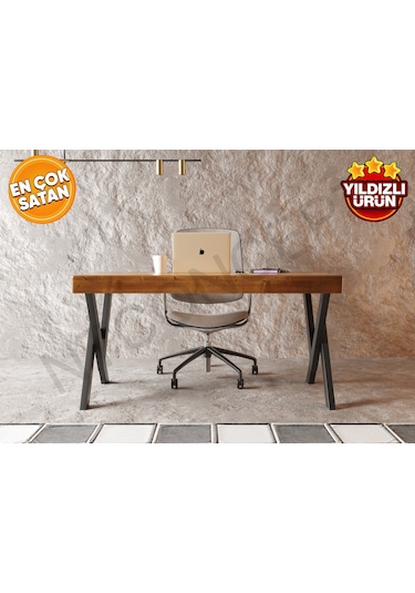 Lidya Ntconcept Masif Ağaç Çalışma Masası