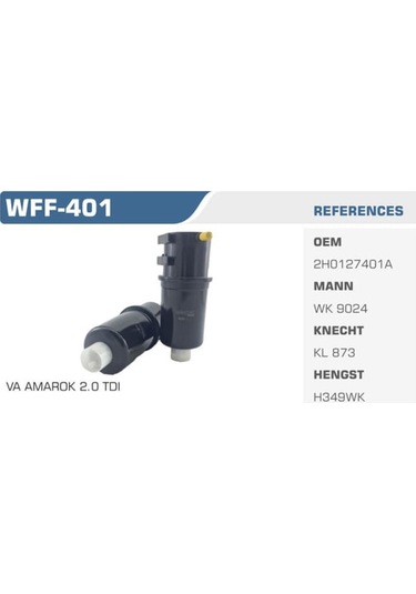 WINKEL WFF-401 Mazot Filtresi Crafter 11- 2.0 TDI Cku