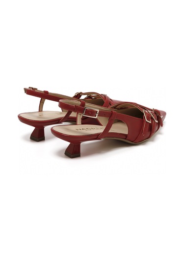 Topuklu/ Stiletto Kadın 1971010 Nacree Capra Rosso Rosso Bordo