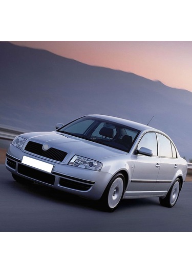 Skoda Superb 2002-2008 Sol Üst Tavan Güneşlik Gri 3b0857551am