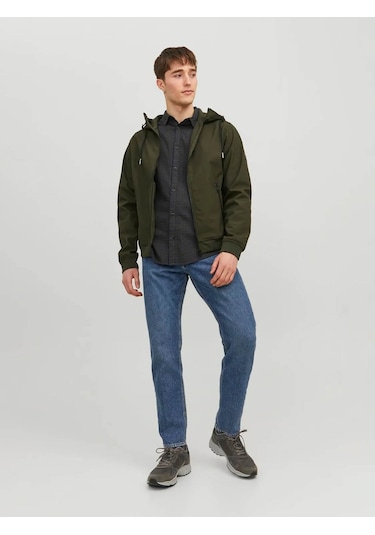 Jack & Jones 12236300 Erkek  Haki Ceket