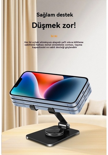 Pazly Karbonçelik Önen Cep Telefonu Braketi Beyaz 1 Adet 1 Adet