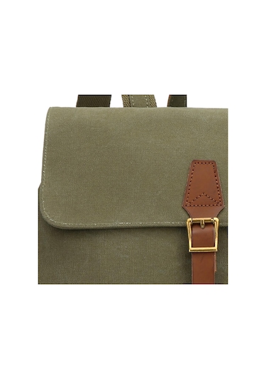 Kanvas Kumaş Kadın Sırt Çantası Smart Bags 1329 Haki