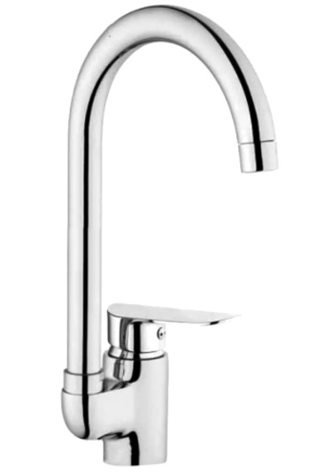 Euromix Mars Kuğu Mutfak Eviye Lavabo Bataryası