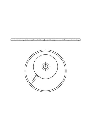 Kale Eternal Kova Lavabo 45CM 7113416000