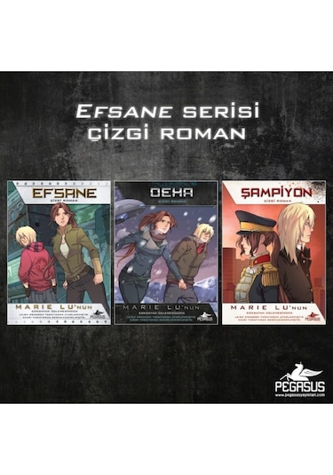 Efsane Serisi Çizgi Roman Takım Set 3 Kitap