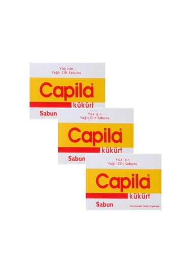Capila Kükürtlü Sabun 3 x 90 G