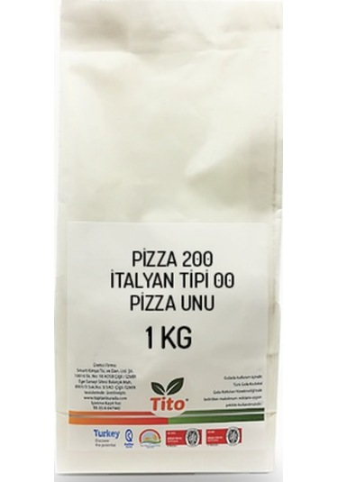 Pizza200 İtalyan Tipi 00 Pizza Unu 1 Kg