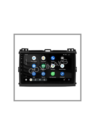 Toyota Land Cruıser 2004-2009 6 Gb Ram 128 Gb Hafıza Androıd Multımedıa Teyp