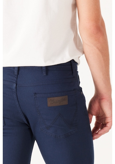 Wrangler Arizona Straight Fit Normal Bel 5 Cep Esnek Pantolon W211842410 Lacivert