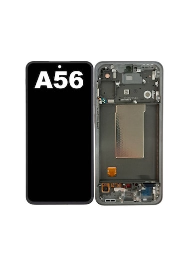 Samsung Galaxy Uyumlu A56 Lcd Ekran Dokunmatik Çıtalı.