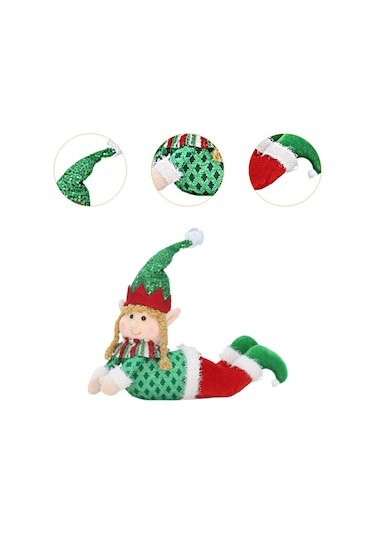 Suntek Yılbaşı Elf Bebek El Sanatları Dekorasyonu Stil-f