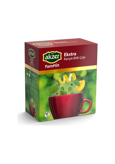 Akzer Formmix Ekstra Çay 60'lı