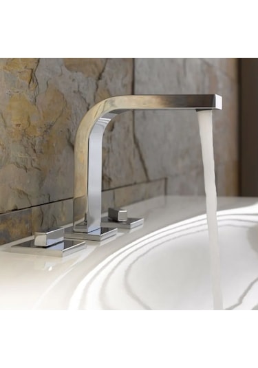 Keuco Edition 11 Lavabo Bataryası 3 Delikli- Sifon Kumandalı