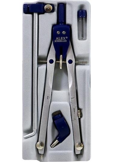 Alex Schoeller Alx-804 Teknik Pergel Uzatma Ayaklı Hassas Ayarlı