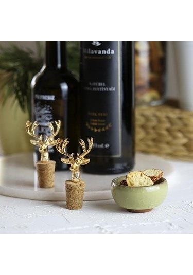 Akayev Altın Geyik 2li Mantar Tıpa