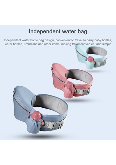 Yenidoğan Dört Mevsim Çok Fonksiyonlu Askılı Bel Taburesi Pamuk Bordo Kırmızı