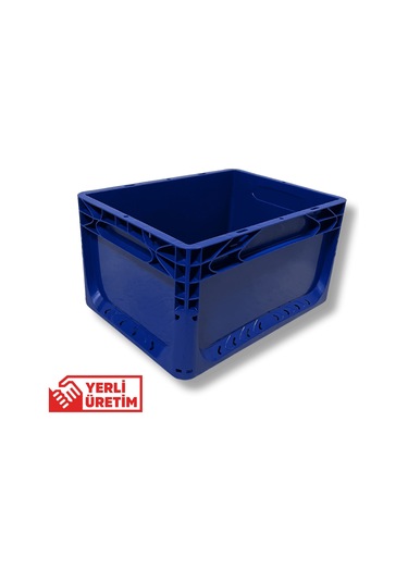 Alpbx 1.kalite Mavi Plastik Kasa 40x30x22 Cm - Kutu 21 Litre