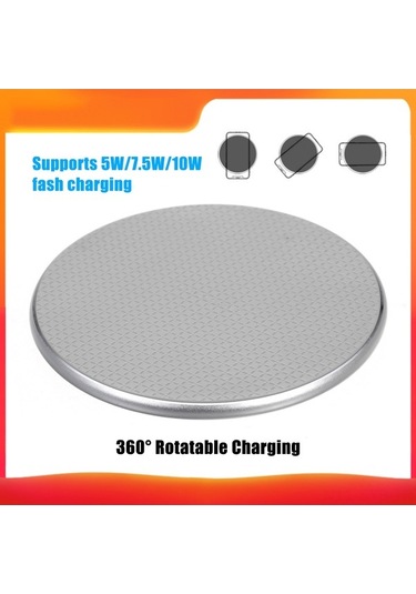 Sandwich Alüminyum 3d Kızılötesi Şarj Cihazı, 5/7.5/10w Hızlı Şarj, Kılıf Ve Şarj Aksesuarları
