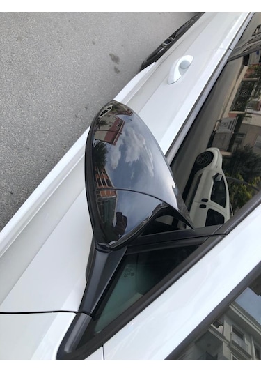 Volkswagen Golf 7 Yarasa Ayna Kapağı Batman Piano Black