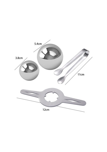 Suntek Kahve Buz Topu Rafı Kolay Temizlenebilir Soğutma 2-top