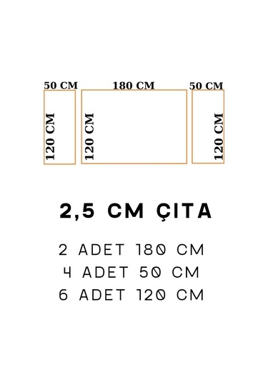 Yemek Masası Tasarımı Boyanabilir Çıta Hazır Kesim Anka148
