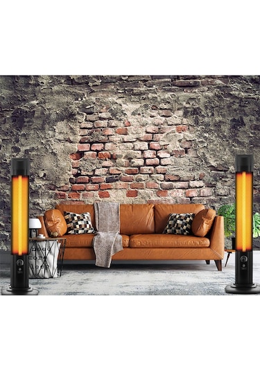 Troya By Hook TR- 402 Mikatronik Kule Tipi Dikey Elektrikli Isıtıcı