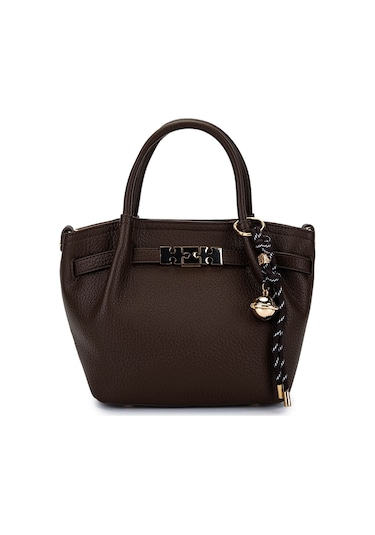 Tamer Tanca Kadın Suni Deri Kahverengi Omuz Çanta 921 27145 Bn Cnt Sk25-26 Kahve Kahverengi