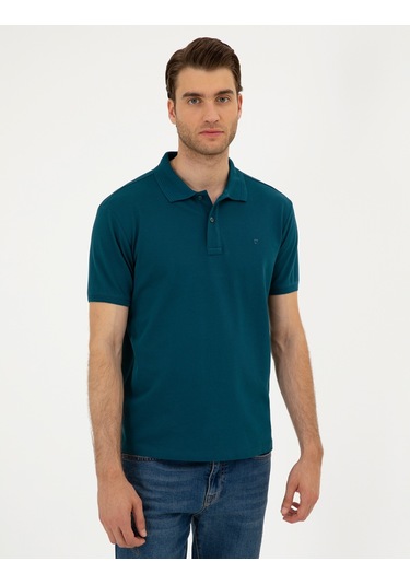 Pierre Cardin Erkek Zümrüt Tişört Basic 50280754-vr055 Zümrüt