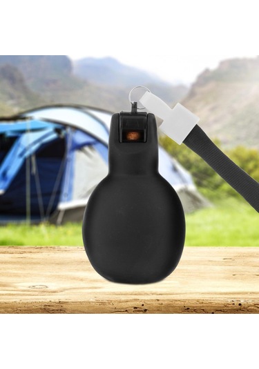 Dolıty Boyunluklu El Düdükleri Yüksek Sesle Eğitmen Siyah Siyah