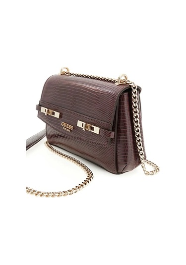 Guess Melinda Kadın Çapraz Çanta Hwkl9933780 Bordo