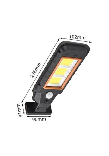 Cbtx Bahçe Aydınlatma 120 Cob Solar Lamba Gövde İndüksiyon Duvar Lambası Led Dış Mekan Su Geçirmez Aydınlatma Sokak Lambası Yeşil Kenar