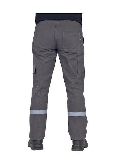 Şensel, Reflektörlü Kışlık İş Pantolonu, Gri, Komando Cepli -73E8