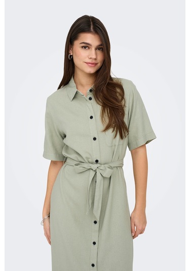 Only Bayan Elbise 15338884 Açık Yeşil Açık Yeşil