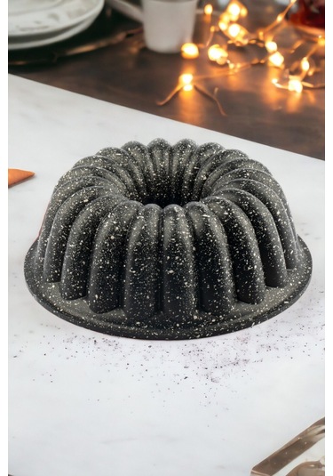 Brillant ATRİA Döküm Granit Kek Kalıbı Siyah Brillant