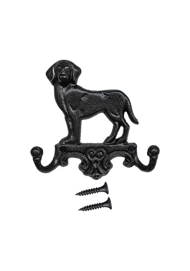 Suntek Dökme Demir Duvar Kanca Dekorasyon Antika Retro Köpek