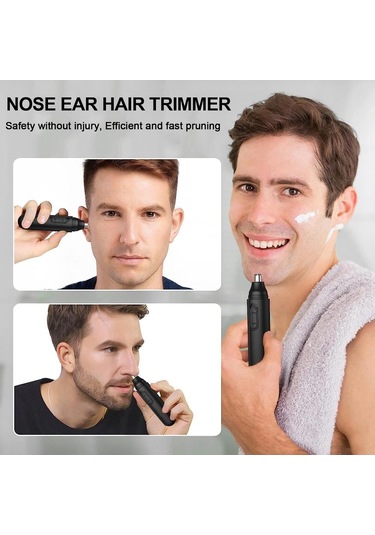 Usb Şarj Edilebilir Burun Saç Düzeltici Burun Saç Düzeltici Kulak Saç Düzeltici Ipx7 Su Geçirmez Çift Bıçaklı Profesyonel Ağrısız Kaş Usb Şarj Edilebilir Burun Saç Düzeltici Burun Saç Düzeltici Kulak Saç Düzeltici Ipx7 Su Geçirmez Çift Bıçaklı Profesyonel Ağrısız Kaş