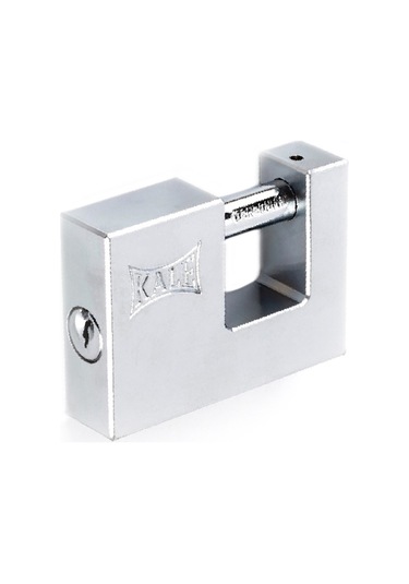 Kale KD001-50-170 Kayar Pimli Saten Kaplama Dikdörtgen Asma Kilit 70 MM