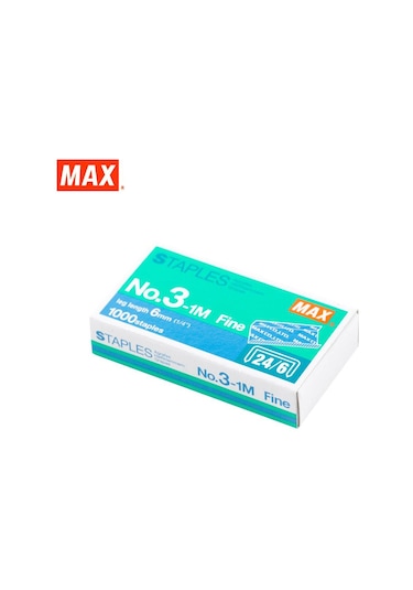 Max No 3-1m 24/6 Zımba Teli - 20'li Paket
