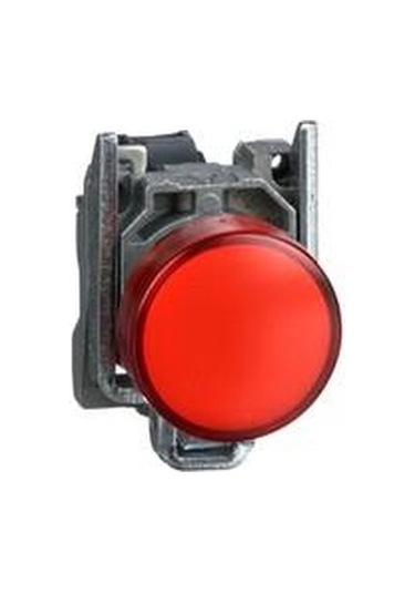 Schneider Electric XB4BA42 1NK Yaylı Tip 22 MM Metal Kumanda Stop Butonu Kırmızı
