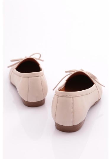 Dgn 133 Kadin Büzgü Detayli Babet 133-2109-R0919 Krem