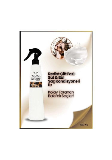 Redist İki Fazlı Milk Honey Fön Suyu 400 Ml