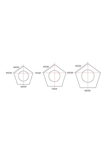 Sunskyy Sunskyy Pet Çadır Uyku Minderi Köpek Yatağı, Özellikler: Büyük 50cm Süt Beyazı Diğer