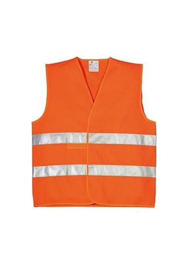 Bestguard Işçi Tipi Reflektörlü Turuncu Ikaz Yeleği