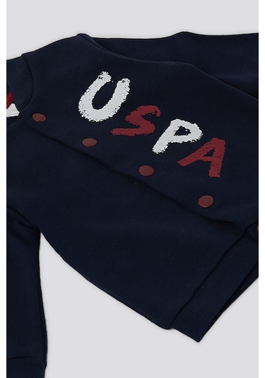 U.s. Polo Assn. Erkek Bebek Lacivert 2'li Hırka Takım Lacivert