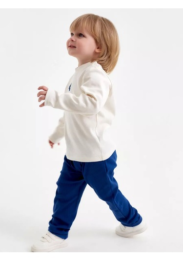 Sima-lend & Kroska A Çocuklarınız İçin Uzun Kollu Tişört. 219052621 Sütlü