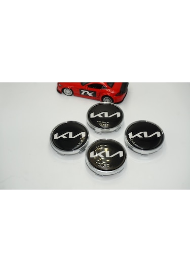Kia Yeni Nesil Logo Jant Göbeği Kapak Seti 60mm