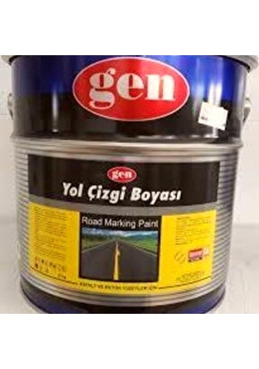Gen Yol Çizgi Boyası Sarı 3 KG